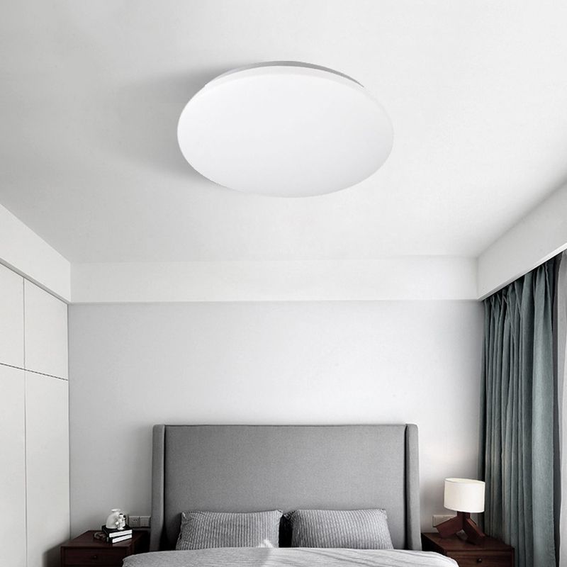 1-Cercle de lumière Flush Ceiling Light Fixture Modern Style Metal Led Flush Mount