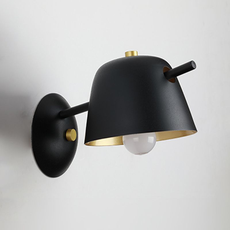 Geometric Wall Lamps Modern Style Metal 1 Light Wall Light Sconce