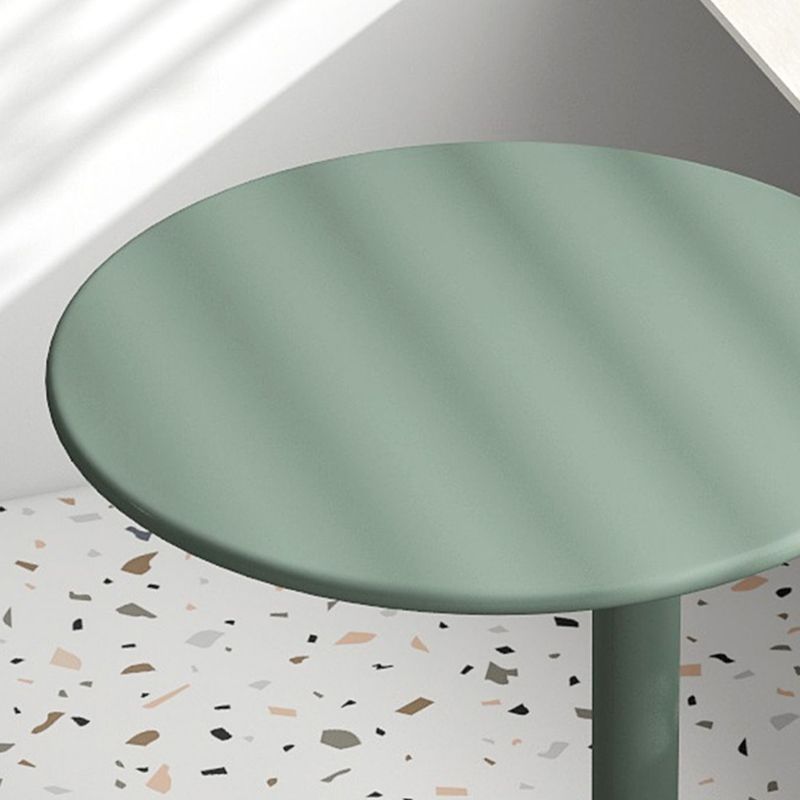 Round C-shape Side Table Modern Metal Sofa Side Accent Table