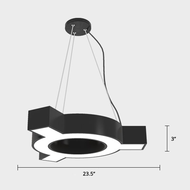 Lampada a led molecolare MODERNIST MODERMIST METAL SOSPENSIONE PENDANTE LUCE PER GYMNASIU