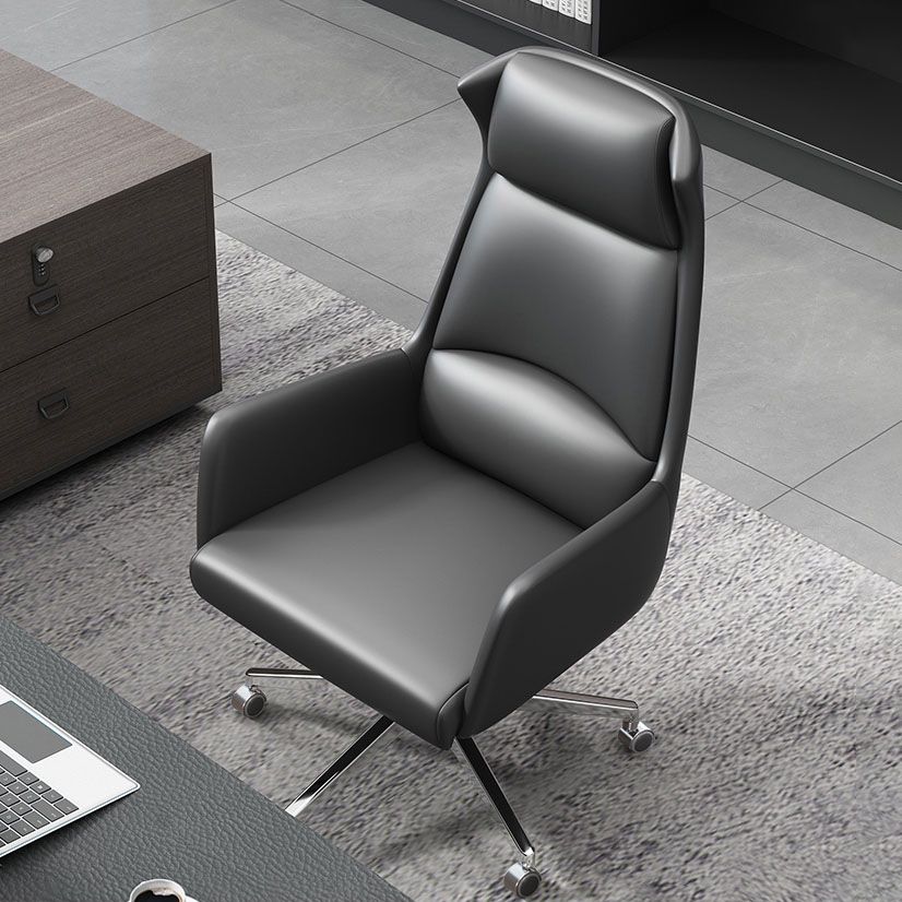 Modern & Contemporary Executive Chair Fixed Arms Ergonomic Managers Chair