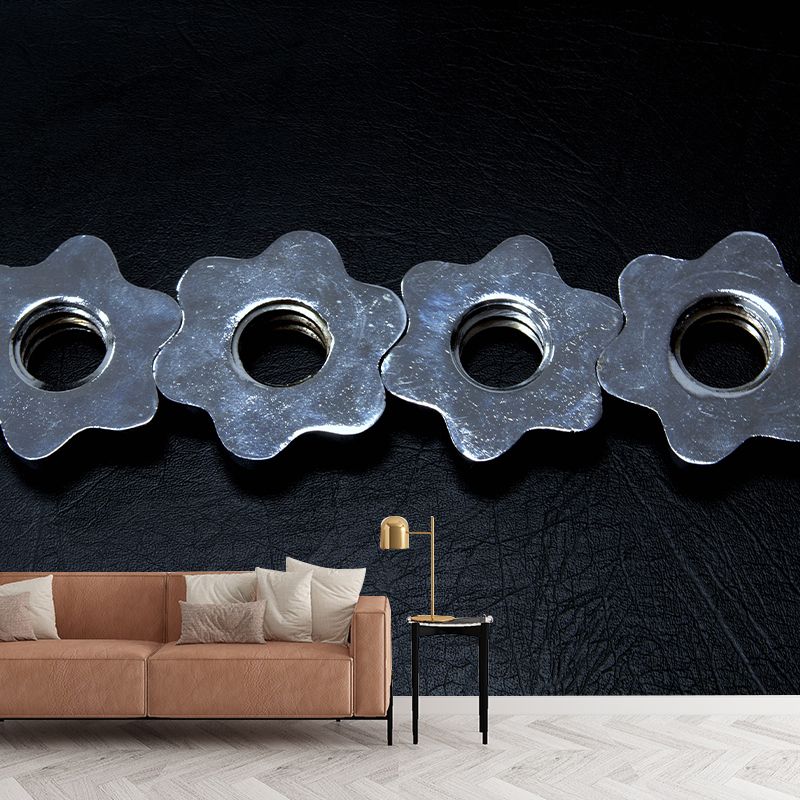 Metal Mural Modern Eco-friendly Wall Covering for Sitting Room, Personalized Size Available