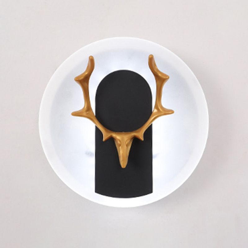 1 Light Unique Shape Wall Mounted Light Modern Sconce Light Fixture