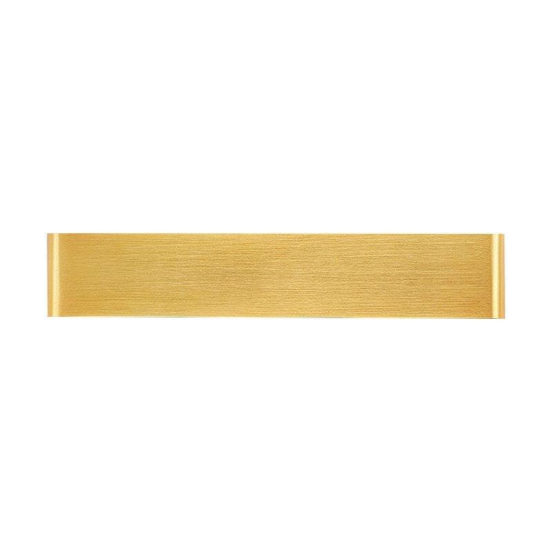 Contemporary Style Rectangular Wall Lamps Metal 2 Lights Wall Lighting