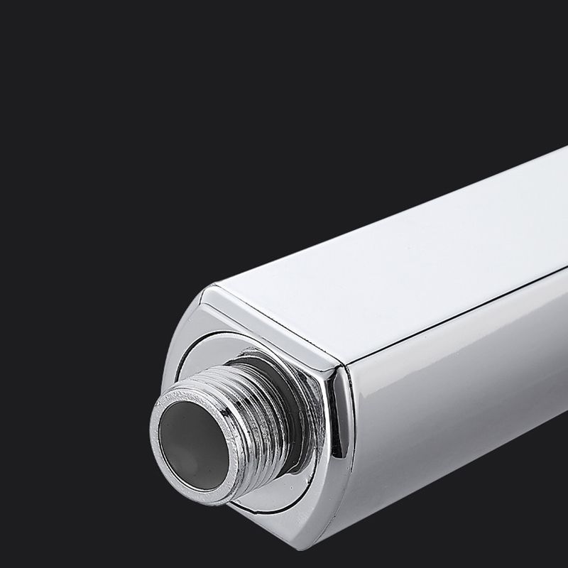 Modern Plastic Shower Head Wall-mounted Shower Head with Adjustable Water Flow