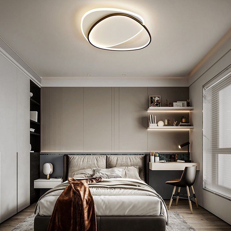 Nordic Style Modern Simple LED Ceiling Lamp for Living Room Children's Room