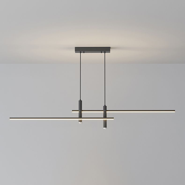 Moderno Simple LED Island Light Comedor accesorio de lámpara colgante