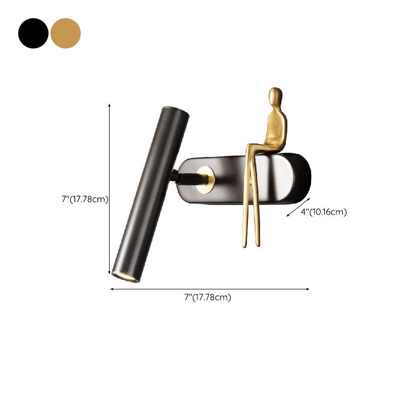 Metal Wall Sconce Light Modern Style Wall Sconce Lighting for Living Room