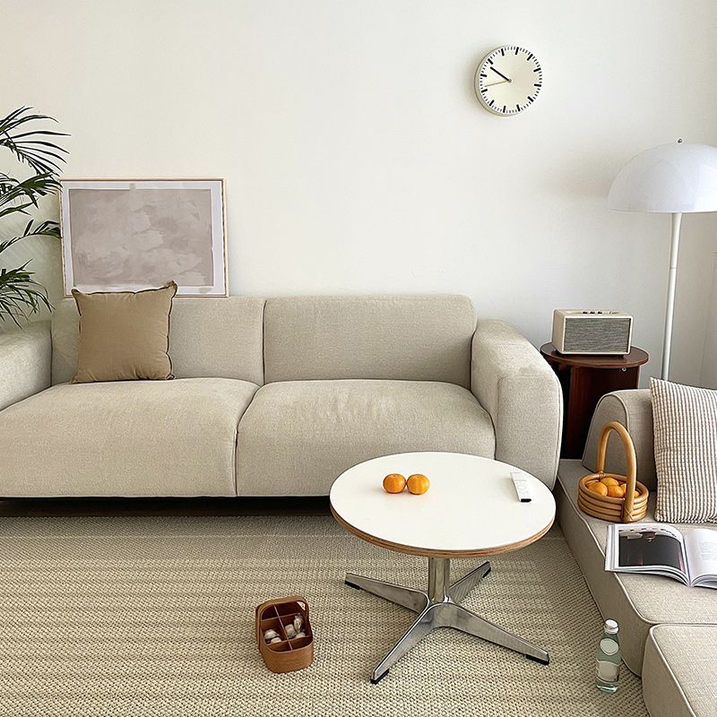 Geometric Coffee Table Contemporary Wood 15.7'' Cocktail Table