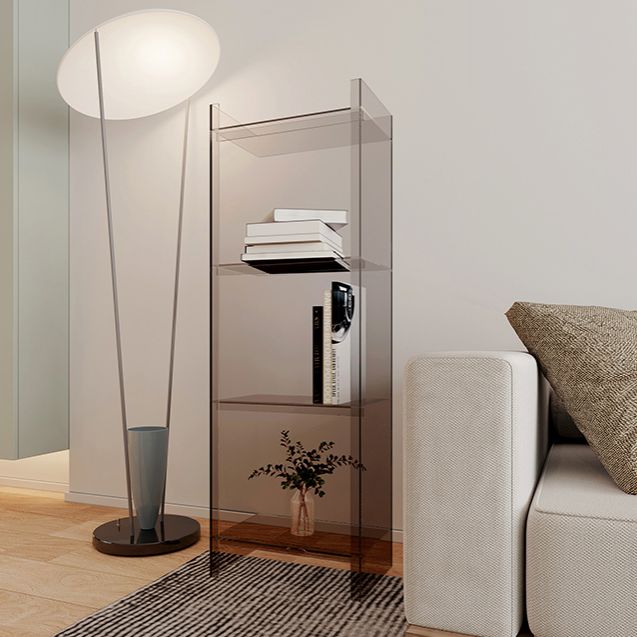 Libreria standard acrilica scandinava chiusa libreria verticale