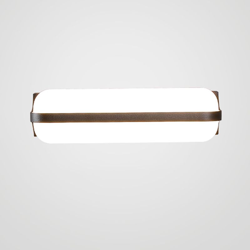 LED Modern Wall Sconce Aluminum & Acrylic Cylinder Wall Lighting Fixture