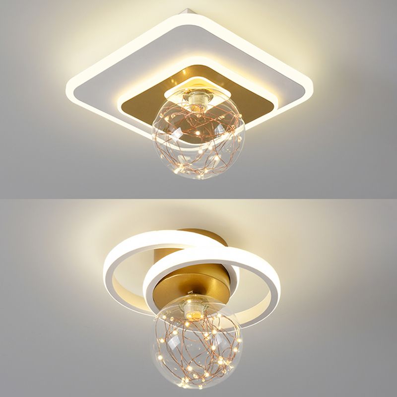 Modern LED Light Flush Mount Light Multiple Light Living Room Light Bedroom Light Bar Light