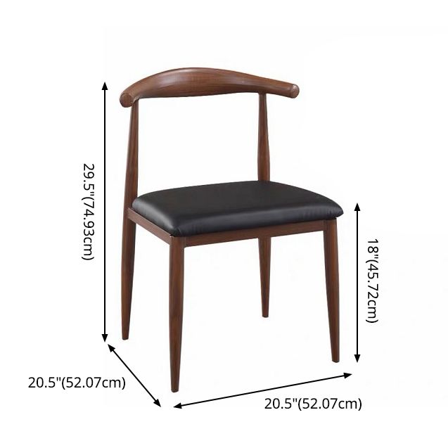 Industrial Solid Wood Top Dining Room Set with Rectangle Shape Dining Set for restaurant