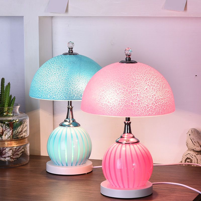 Runde Formglasetischlampe moderne 1 Leuchttischlampenleuchten