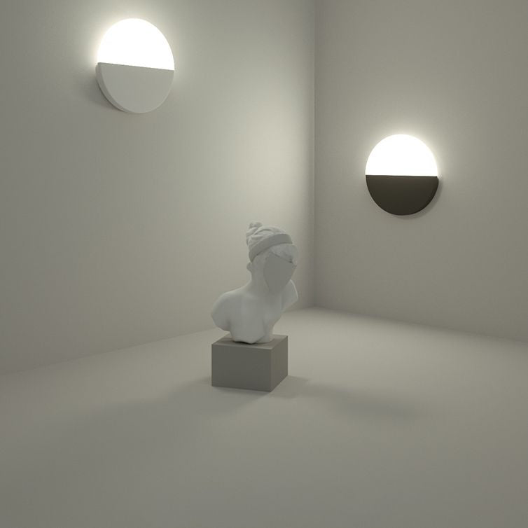 Modern Nordic LED Circle a parete Montata a parete Light Acrilic Wall Lamp per corridoio