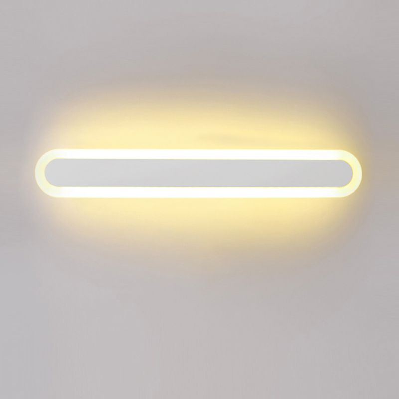 Modern Minimalist Style Linear Vanity Lighting Fixtures Metal Vanity Sconce