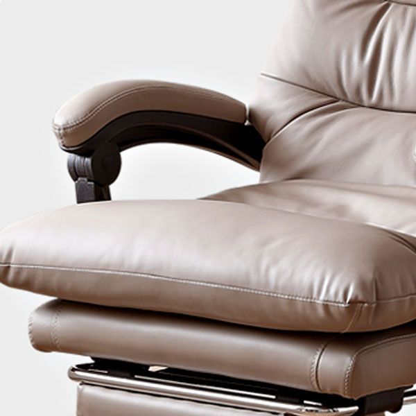 Contemporary High Back Executive Chair Lumbar Support Ergonomic Managers Chair