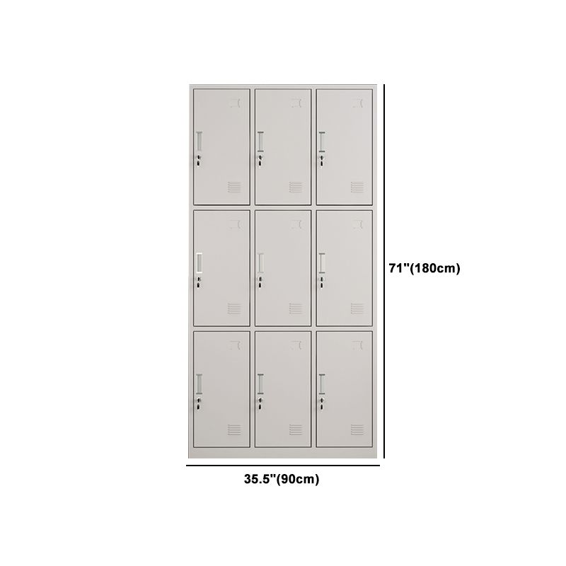 Contemporary Hinged Wardrobe Armoire Metal Wardrobe Cabinet for Home