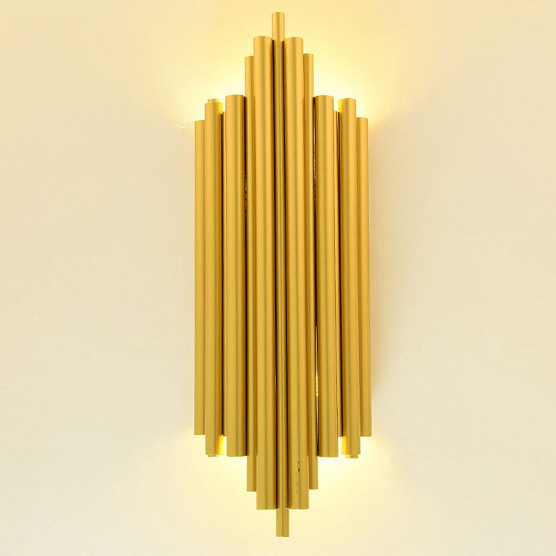 Contemporary Metal 1-Light Wall Mount Lamp Linear Wall Sconce for Bedroom