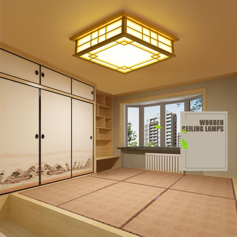 Contemporary Square Flush Montaggio Soffitto Luce 1 Luce LED Flush Soffitto Luci