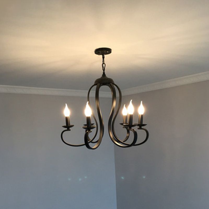 Unieke vorm hanger kroonluchters eigentijdse metalen kroonluchter verlichtingsarmaturen