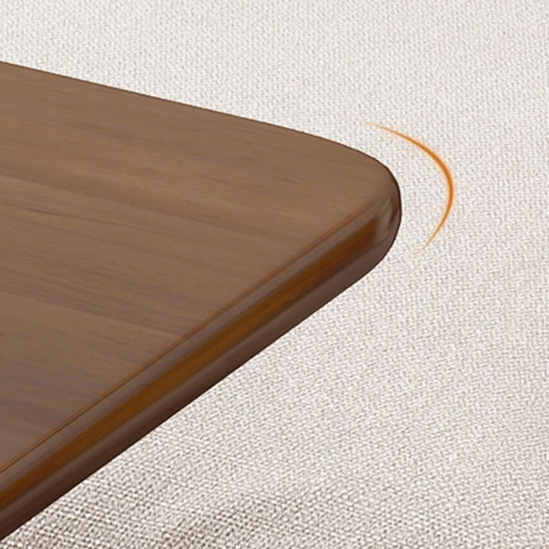 Nordic C Side Table Solid Wood Rectangular Side Table for Living Room