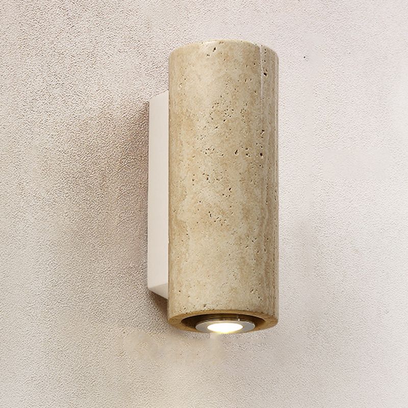 Contemporary Wall Light Fixture Minimalist Marble Wall Light Sconce for Bedroom