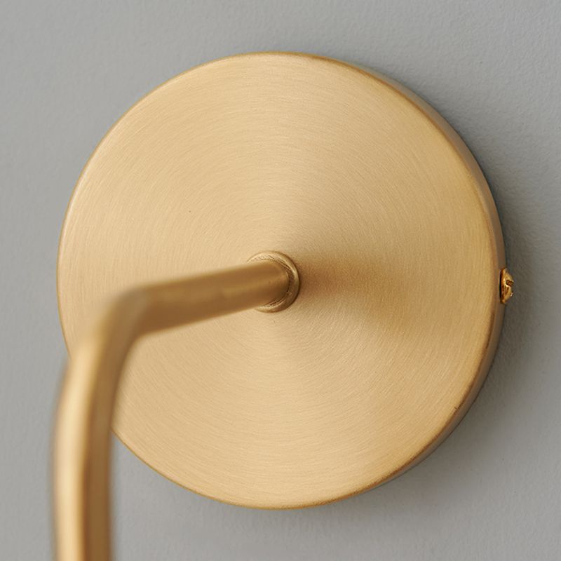 Wohnzimmer Wandleuchte moderne einfache Walnuss 1 Kopfwand montierte Leuchte