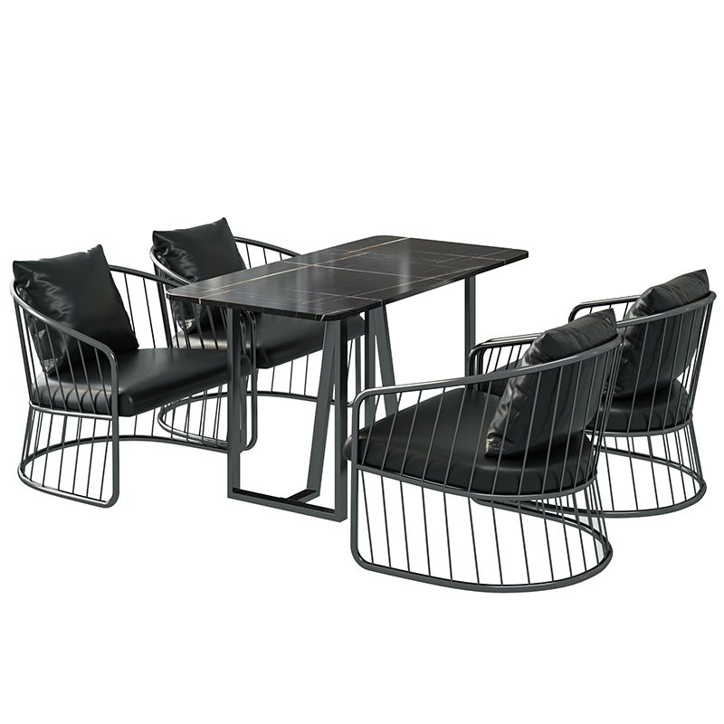 Stone Dining Room Collection Industrial Style Dining Site Table for Dining Room
