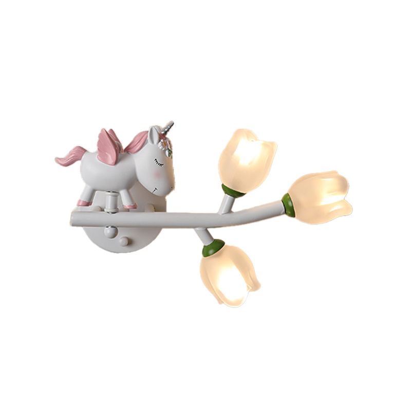 Modern Style Wall Light Fixture Colorful Wall Light Sconce for Bedroom