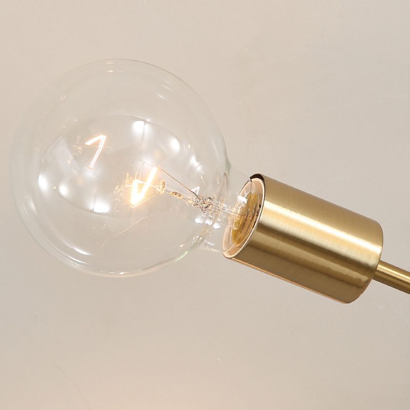Sputnik Ceiling Lighting Contemporary Semi Flush Mount for Living Room