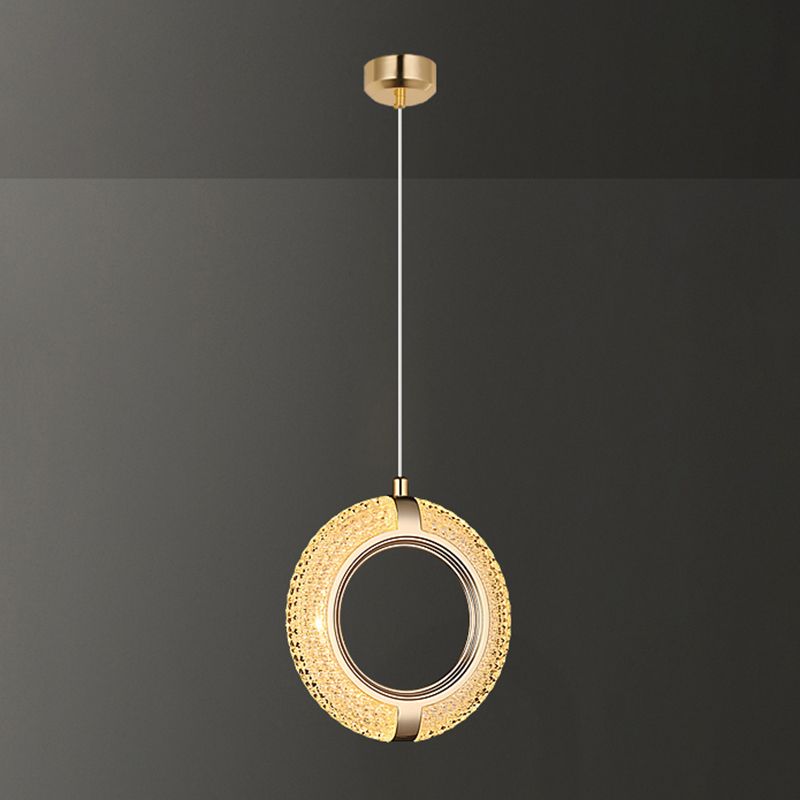 Cirkel hangende lichten moderne stijl metalen hangende verlichtingsarmaturen