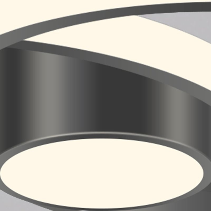 Idées d'éclairage d'île de forme de cercle