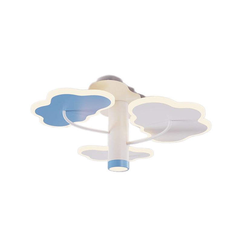 Modern Children Ceiling Light LED Ceiling Mount Light with Acrylic Shade for Kid's Room