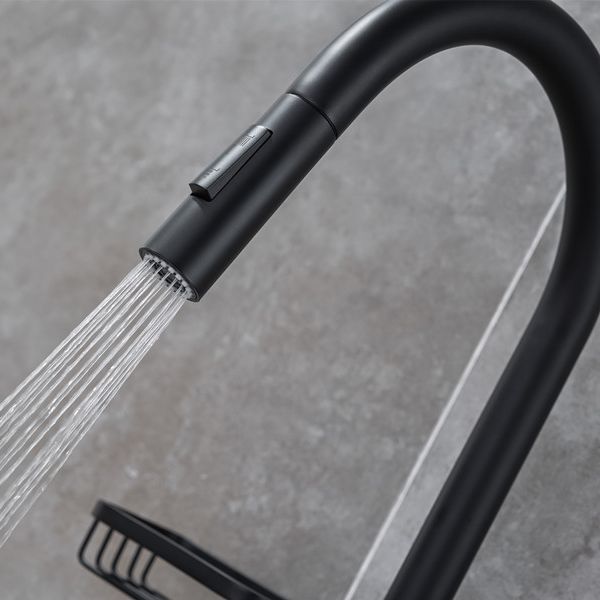Modern Pull Down Kitchen Faucet Single Handle Faucet with Pull Out Sprayer