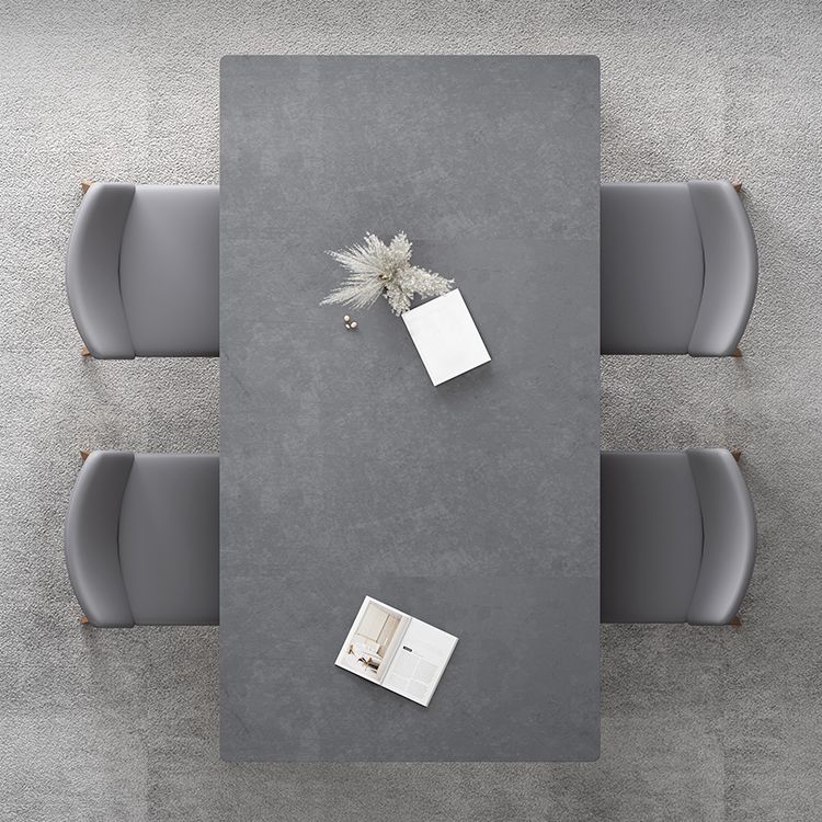 Contemporary 1/2/5/7 Pieces Furniture Stone Rectangle Dining Chairs Set for Condo