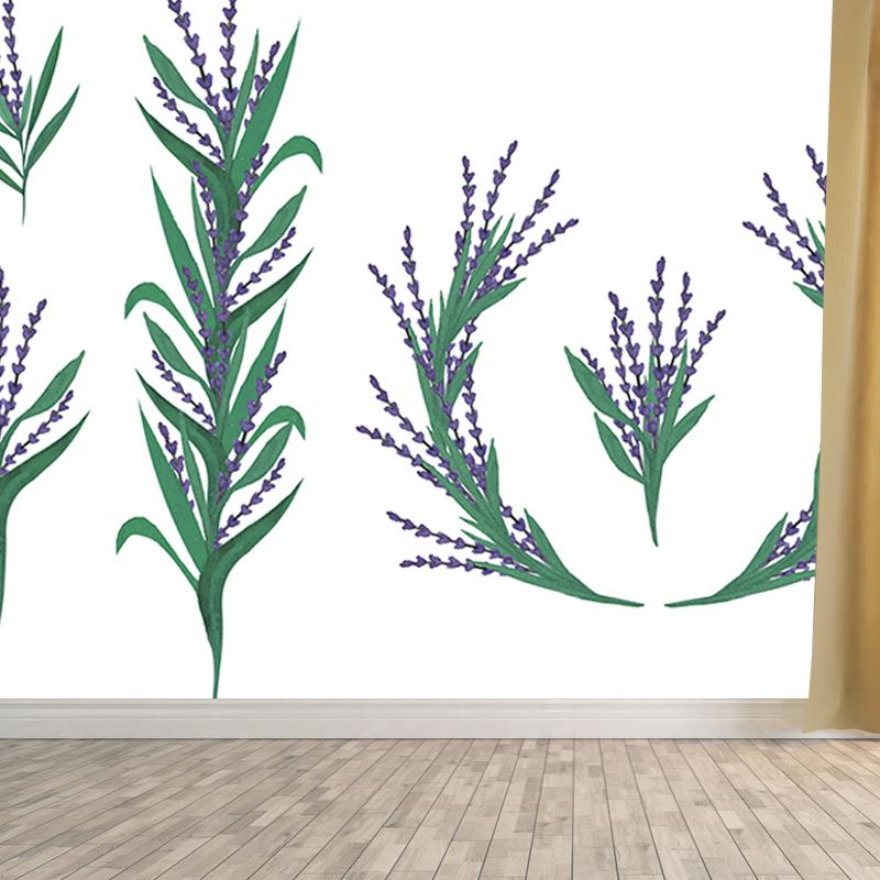Decor Murals Wallpaper Tropical Style Leaves Murals for Wall Decor