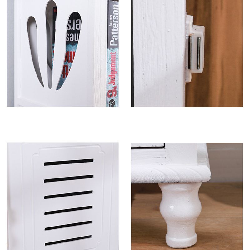 Nautical Bedroom Wooden Storage Chest Vertical 12" W Chest with Drawers