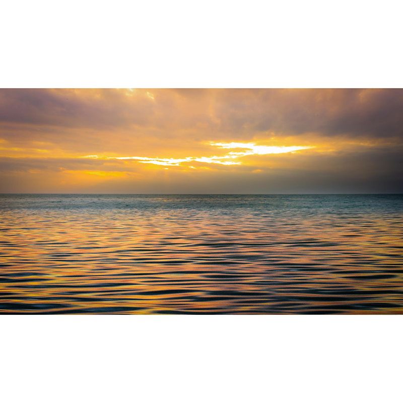 Modern Beach Environment Friendly Mural Wall Covering for Sleeping Room