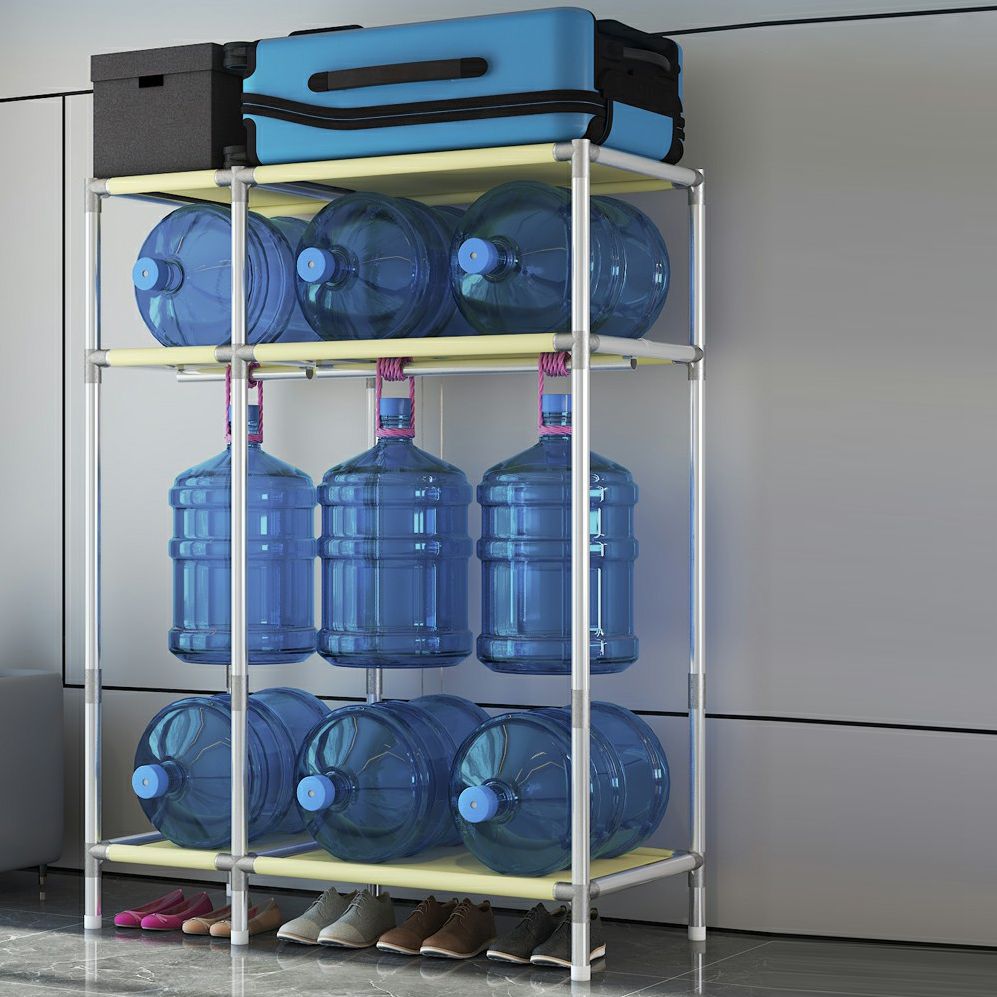 Hinged Steel Wardrobe Armoire Contemporary Wardrobe Closet with Legs