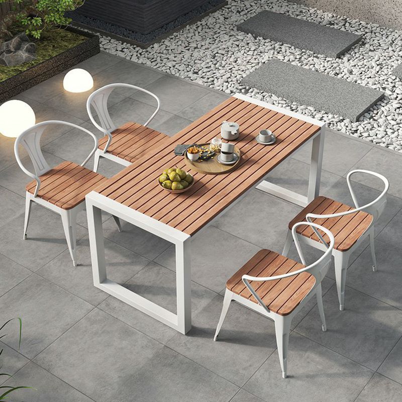 Modern 1/3/4/5/7 Pieces Picnic Table Set Manufactured Wood Dining Picnic Table Set