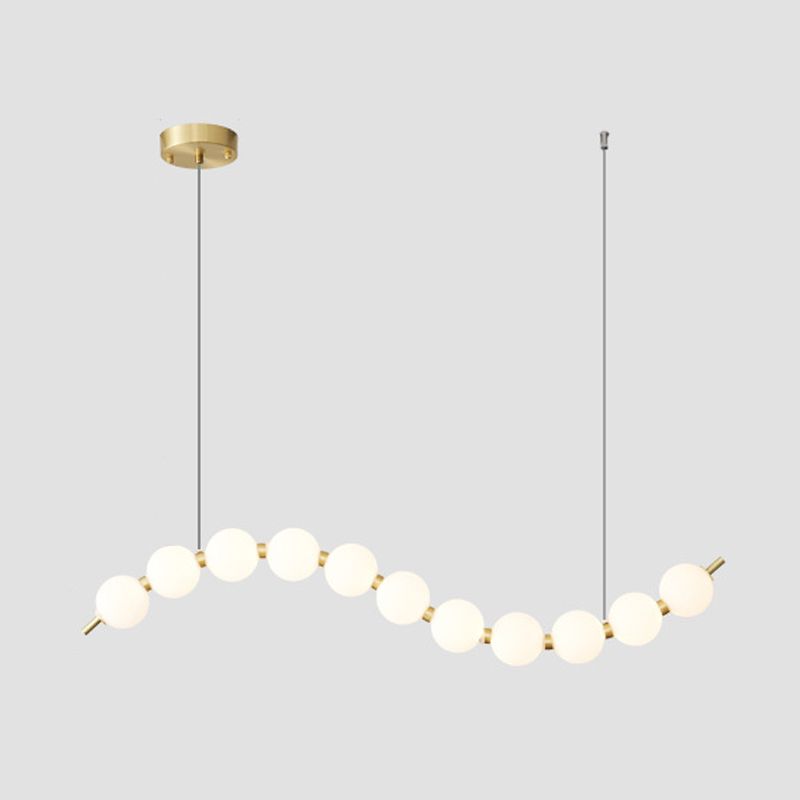 Contemporary Island Light Fixtures Molecule Hanging Lamp for Dining Room