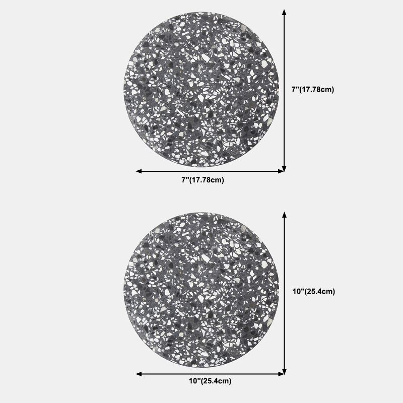 Steinmauer montieren leichte moderne LED -Wandleuchten mit Steinschatten für Wohnzimmer