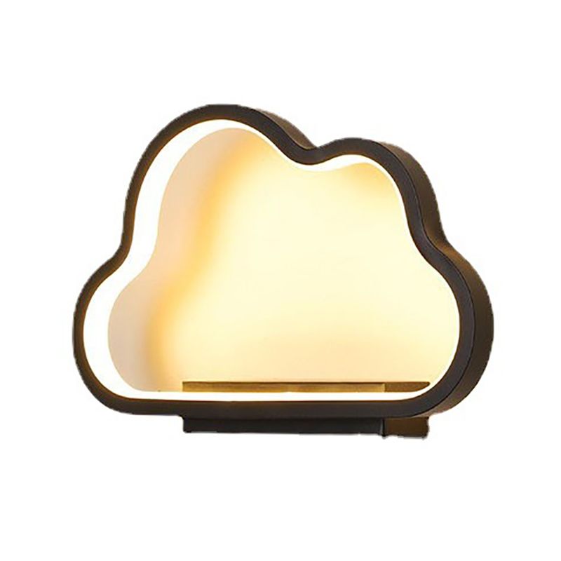 1-Light LED Wall Sconce Light Modern Simple Wall Mount Light for Living Room