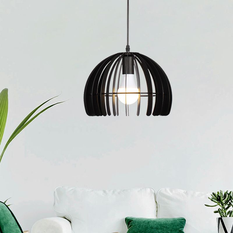 Gomed kooi woonkamer hangende lampkit metalen enkele lamp eigentijdse ophanging hanger in zwart/wit