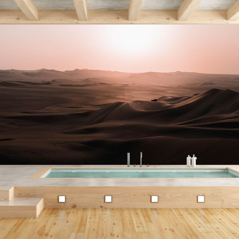 Big Desert Scenery Mural Wallpaper Environmental Modern Living Room Decoration