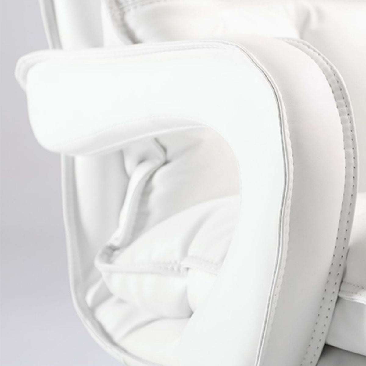 Silver Aluminium Modern Desk Chair with High Back Conference Chair