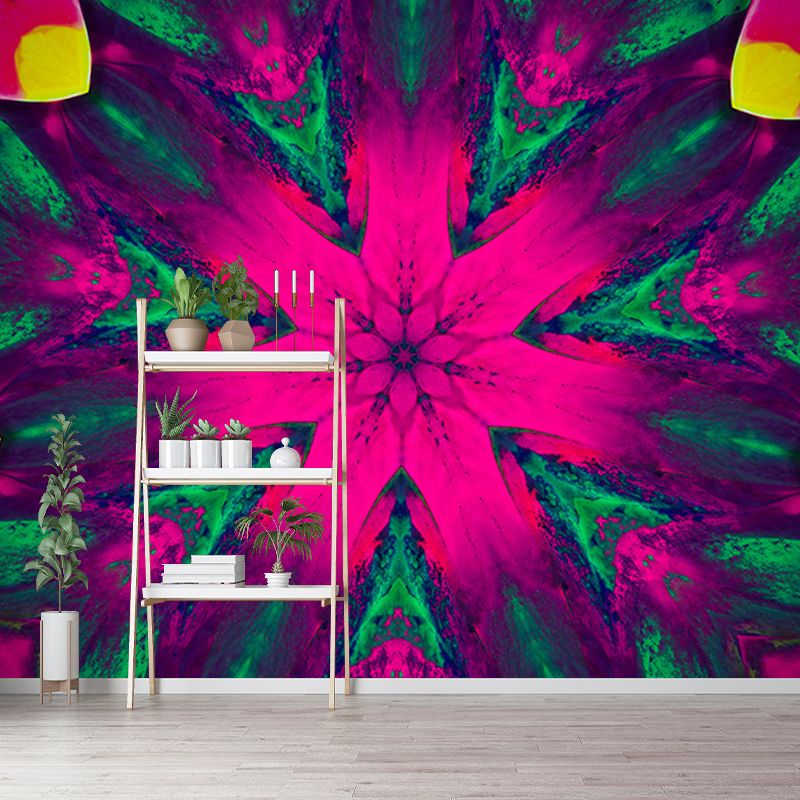 Tropical Style Plant Mural Wallpaper Contemporary for Dining Room Decor