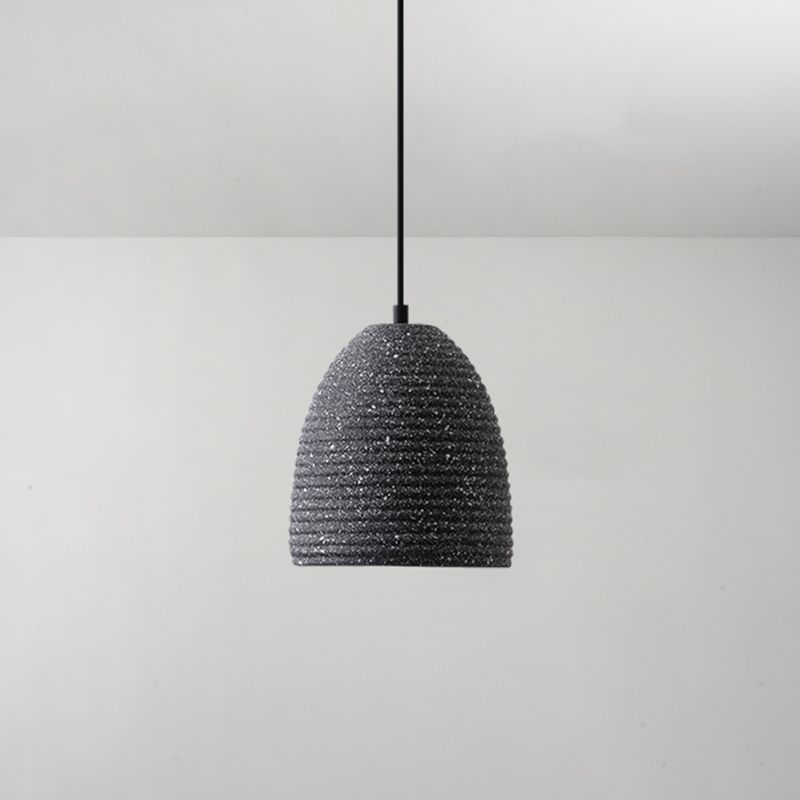 Ciment Geometric Shade Plafond Light Modern Style Single Single Sanging Lamping pour salle à manger