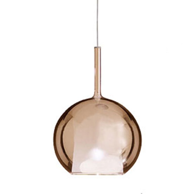 Contemporary Glass Shade Hanging Light Creative Pendant Lighting Fixture